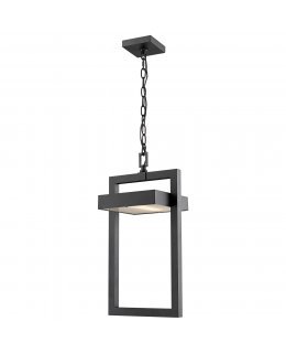 Z-Lite 566CHB-BK-LED Luttrel Outdoor Pendant